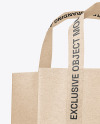 Kraft Paper Shopping Bag Mockup