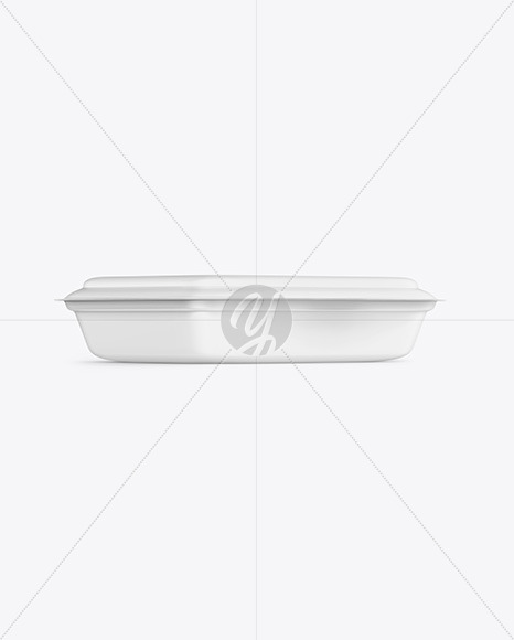 Matte Food Container Mockup