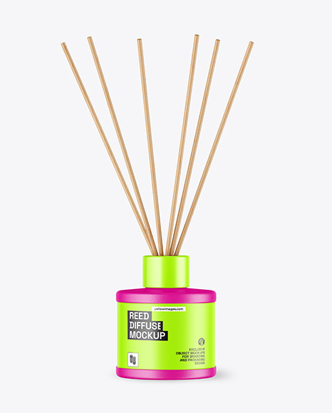 Ceramic Diffuser Bottle Mockup