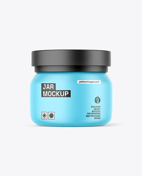 Matte Jar Mockup