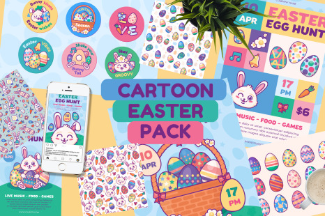Cartoon Easter Pack