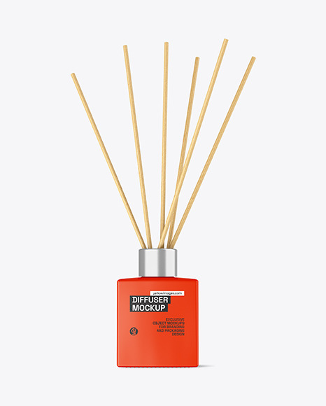 Glossy Diffuser Bottle Mockup