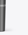 Matte Metallic Cosmetic Tube Mockup