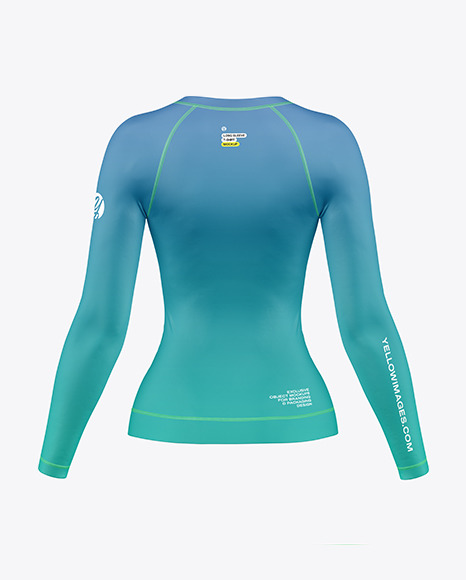 Long Sleeve Compression T-Shirt Mockup