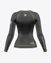 Long Sleeve Compression T-Shirt Mockup