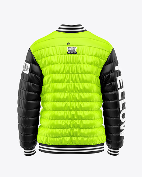 Men&#039;s Bomber Jacket Mockup