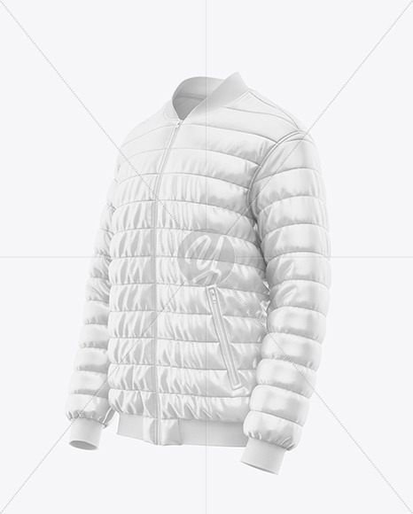 Men's Bomber Jacket Mockup