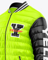 Men's Bomber Jacket Mockup