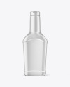Metallized Sauce Bottle Mockup