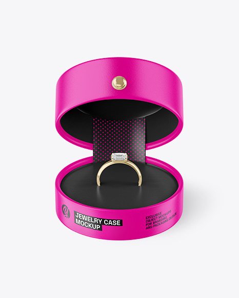 Jewelry Ring Case Mockup