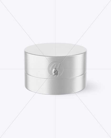 Metallized Jewelry Case Mockup