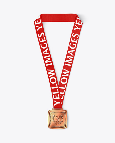 Bronze Medal Mockup