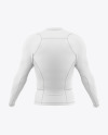 Long Sleeve Compression T-Shirt Mockup - Back View