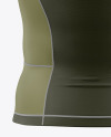 Long Sleeve Compression T-Shirt Mockup - Back View