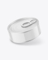 Glossy Tin Can Mockup