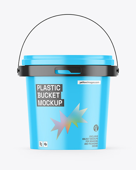 Glossy Bucket Mockup