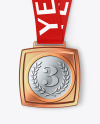 Bronze Medal Mockup