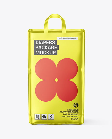Diapers Pack Mockup