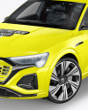 Electric Crossover SUV Mockup - Half Side View