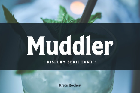 Muddler Display Serif