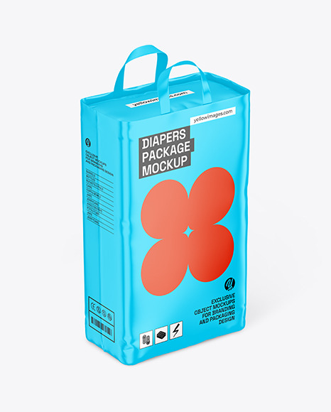 Diapers Pack Mockup