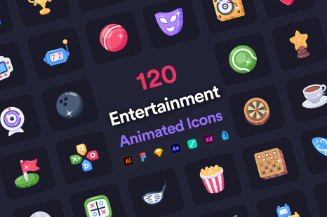 Entertainment Animated Icons