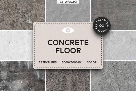 32 Seamless Concrete Floor Texture Pack