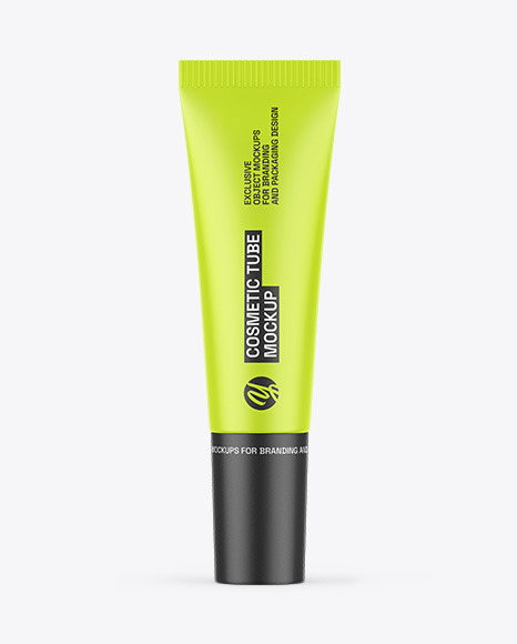 Matte Cosmetic Tube Mockup