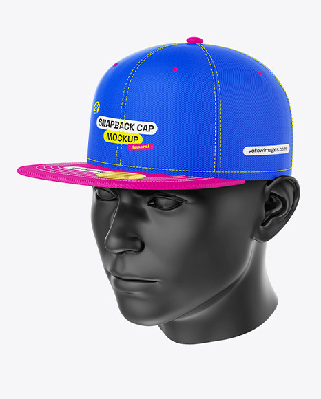 Snapback Cap Mockup