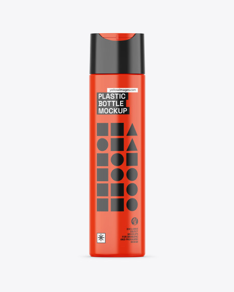 Glossy Cosmetic Bottle Mockup