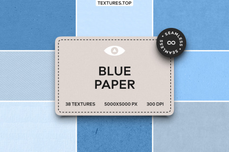 38 Seamless Blue Paper Texture Pack