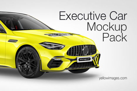 Executive Car Mockup Pack