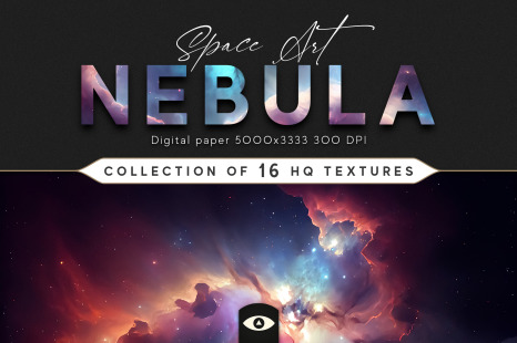 Space Art Nebula Texture Pack
