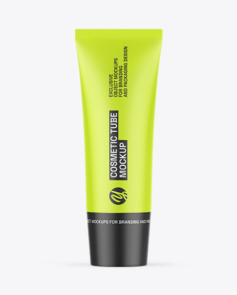 Matte Cosmetic Tube Mockup