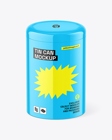 Round Tin Can