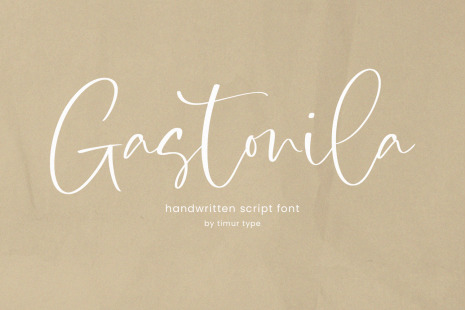 Gastonila Fonts