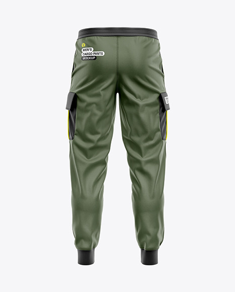 Men&#039;s Cargo Pants Mockup