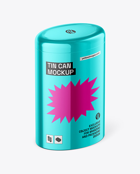 Round Tin Can
