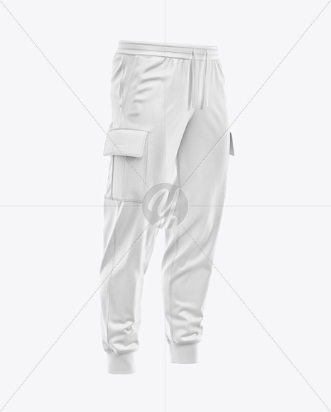 Men’s Cargo Pants Mockup - Free Download Images High Quality PNG, JPG