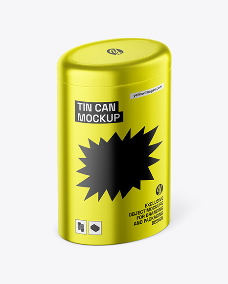 Round Tin Can