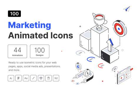 Marketing Animated Icons