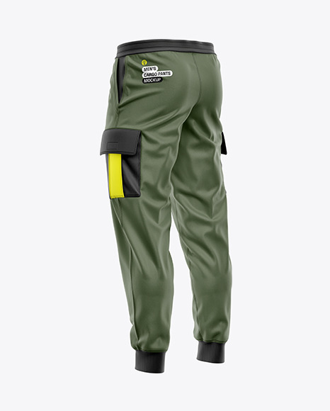 Men&#039;s Cargo Pants Mockup
