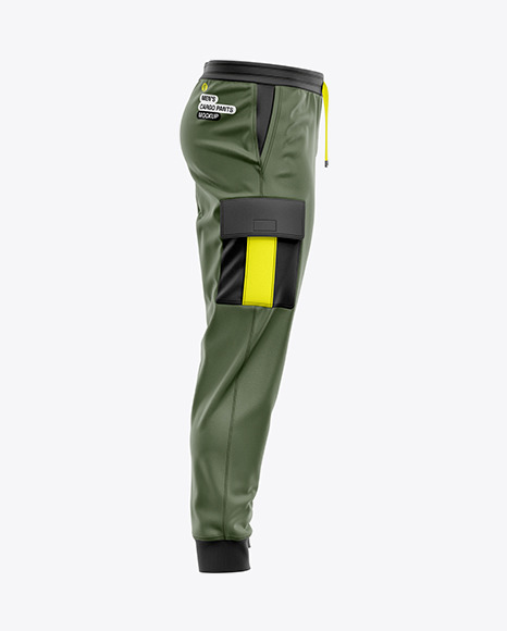 Men&#039;s Cargo Pants Mockup