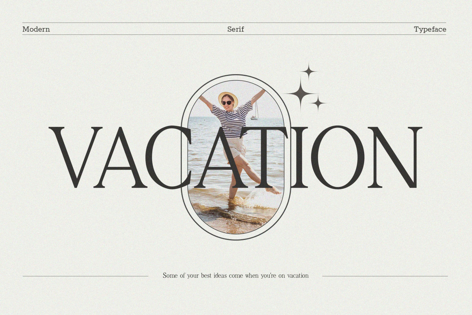 Vacation Modern Font Vacation Modern Font