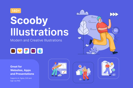 Scooby Illustrations