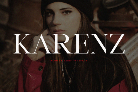 Karenz Modern Font
