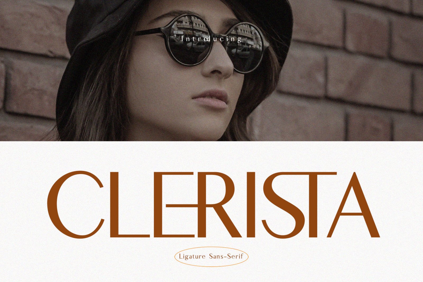 Cllerista Ligature SansSerif on Yellow Images Creative Store
