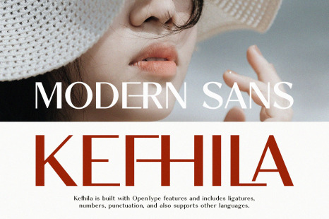 Kefhila Ligature Sans-Serif