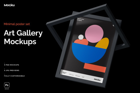 Art Gallery - Frame Mockups
