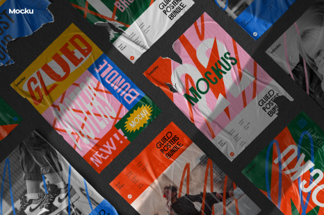 Glued Posters - Scene Creator